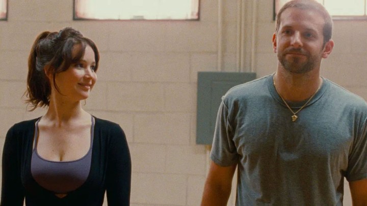 Tiffany and Pat in the dance studio in Silver Linings Playbook